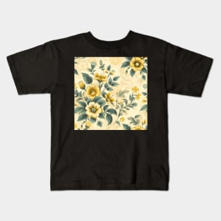 Yellow Flowers Kids T-Shirt